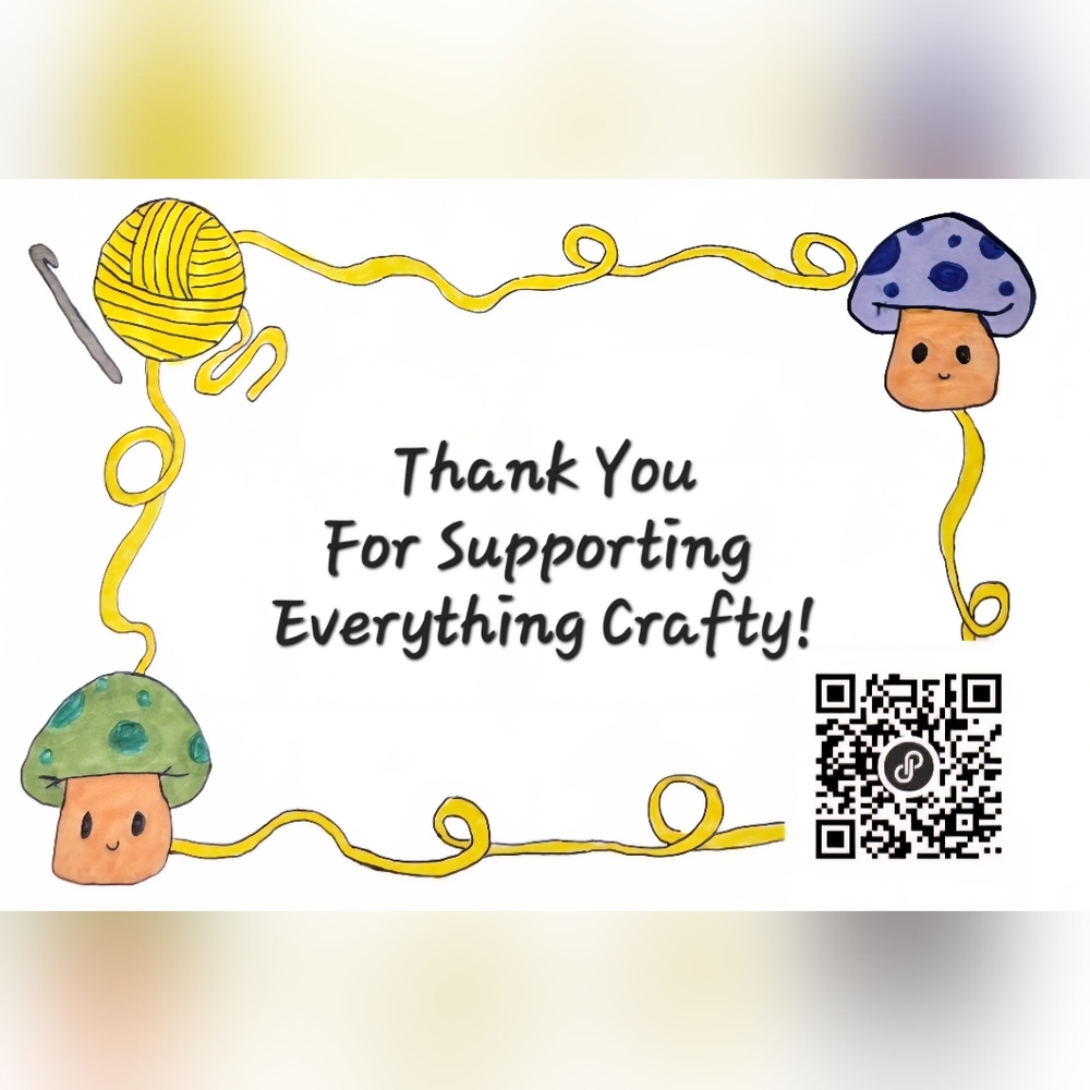 @heaths30 Custom Business Thank You Cards 50pk-Original Artwork By @bambi6660